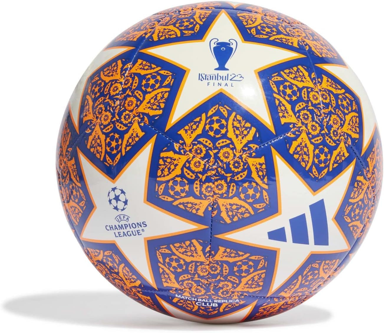 UEFA Champions League Club Istanbul Ball HT9006, Unisex Footballs, Orange, 5 EU