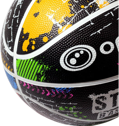 Basketball Balls - Durable Korean Rubber, All-Weather Grip, Regulation Weight, Versatile for Indoor/Outdoor Play, Enhanced Control & Precision for Youth & Adults