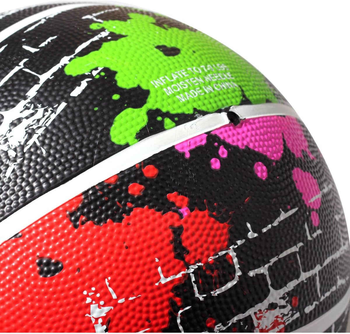 Basketball Balls - Durable Korean Rubber, All-Weather Grip, Regulation Weight, Versatile for Indoor/Outdoor Play, Enhanced Control & Precision for Youth & Adults