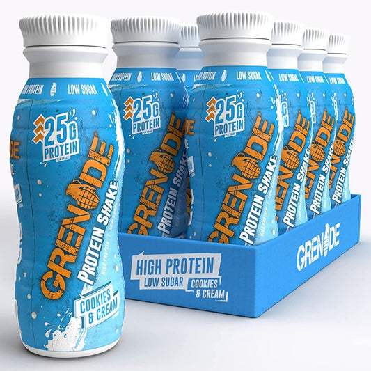 High Protein Shake, 6 X 500 Ml - Cookies and Cream (Packaging May Vary)