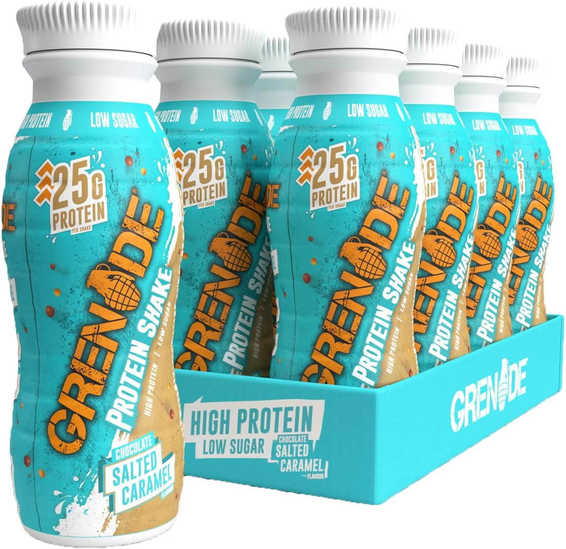 High Protein Shake - Chocolate Salted Caramel, 8 X 330 Ml