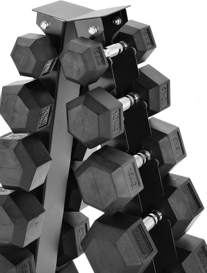 - Weights Dumbbells Set with a Shaped Rack Stand with Cast Iron Gym Weights. Gym Equipment for Home and Commercial Use for Both Men and Women