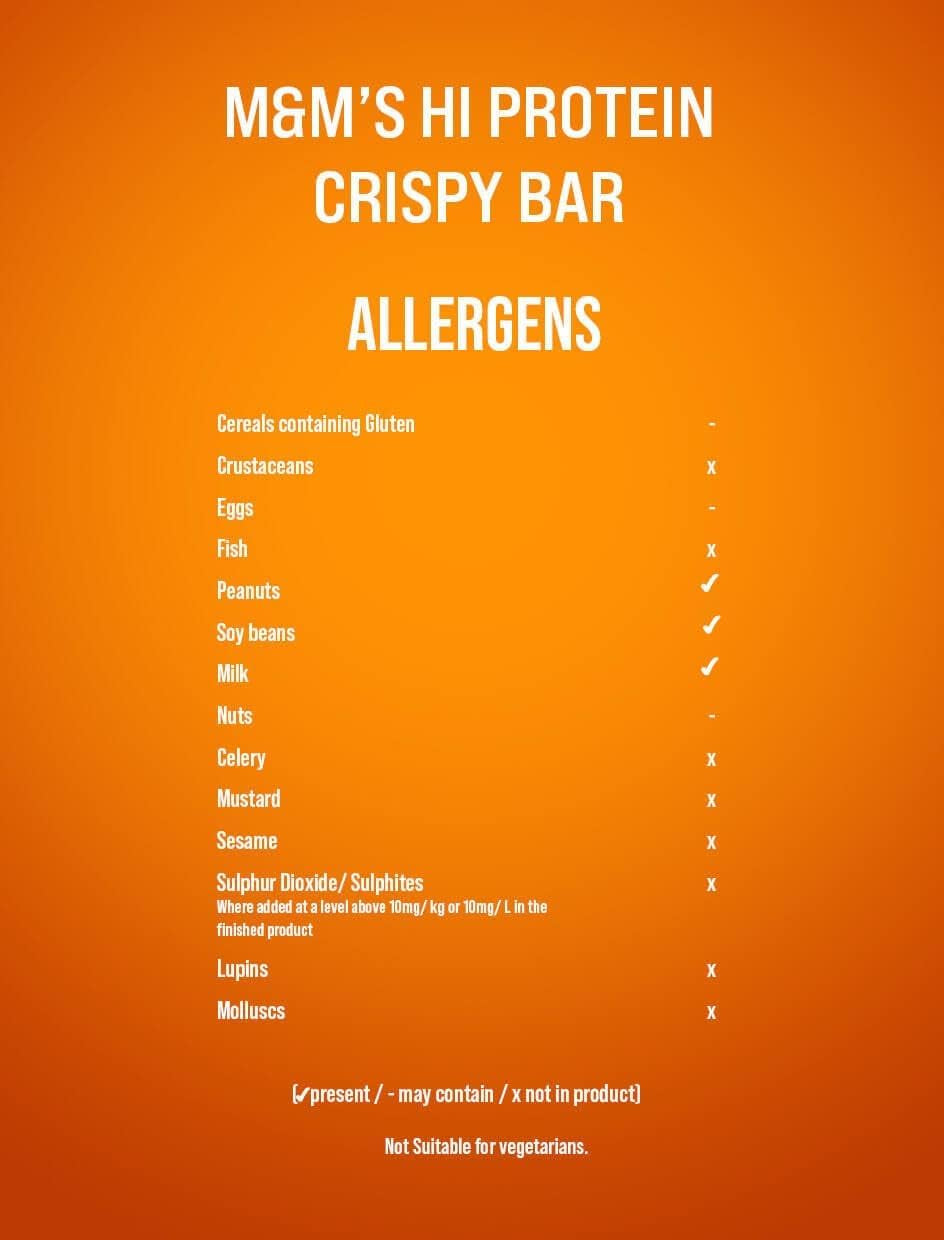 Hi-Protein Bar Crispy 12X52G