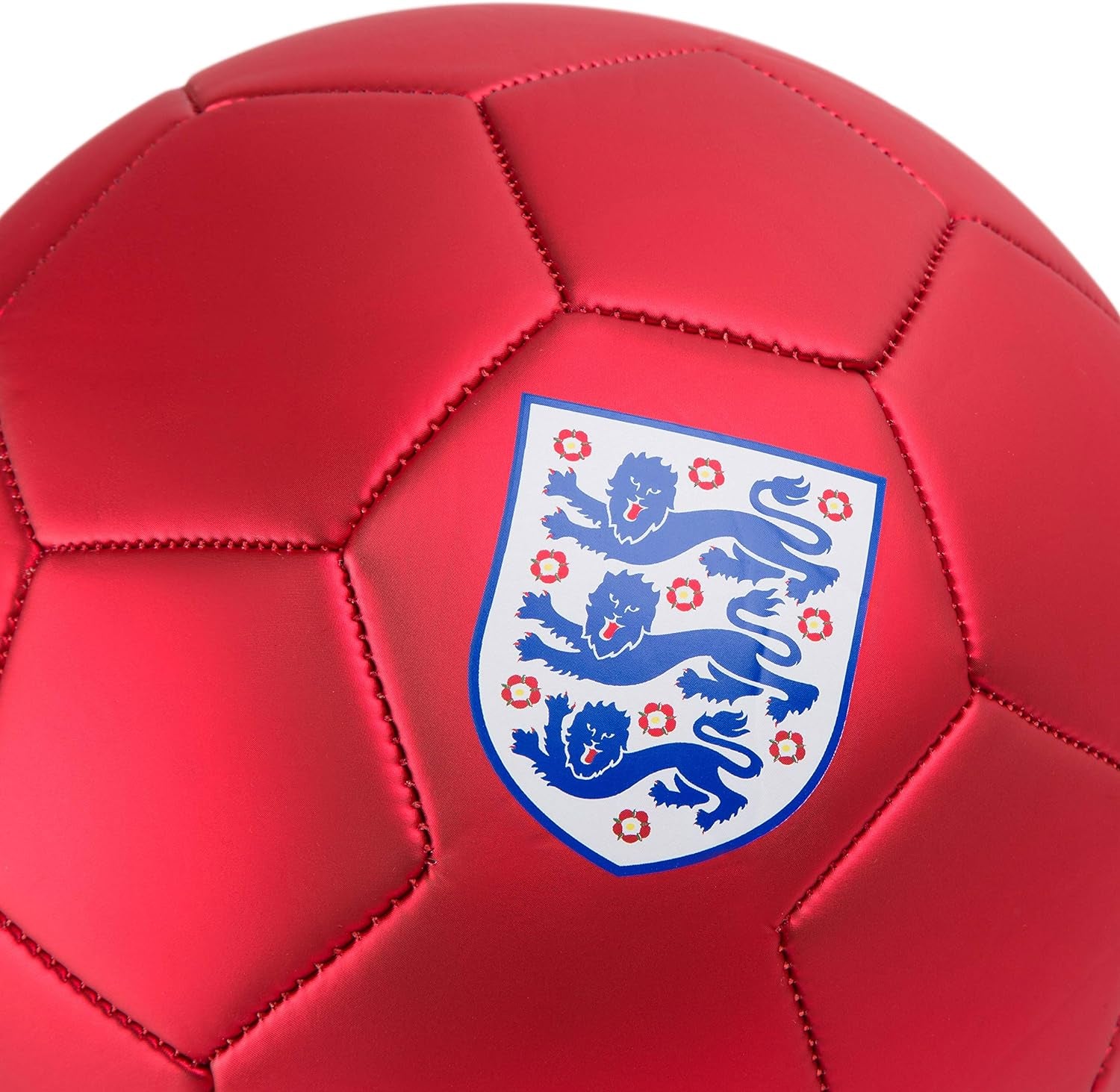 England Football, Soft Touch Feel, Hugely Durable, Show Your Support, Ball, Red/White