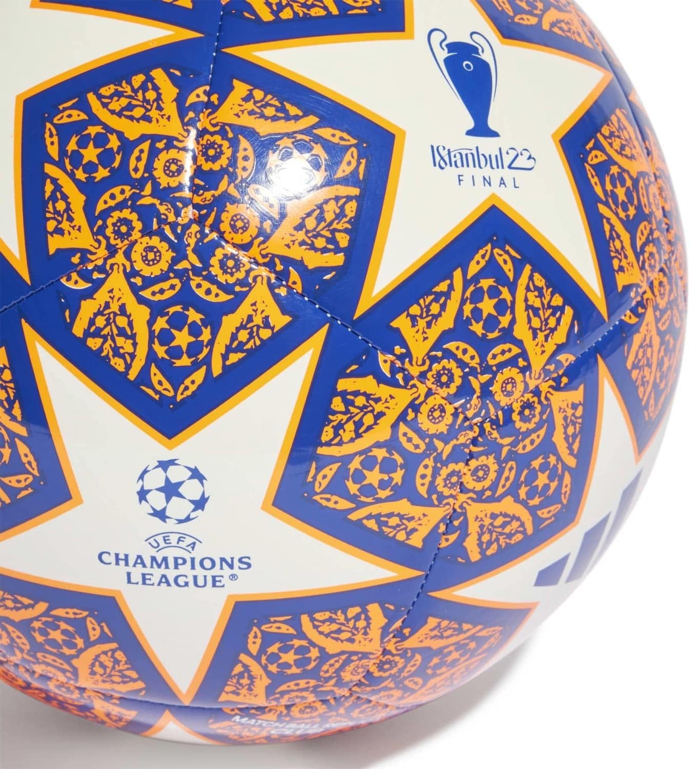 UEFA Champions League Club Istanbul Ball HT9006, Unisex Footballs, Orange, 5 EU