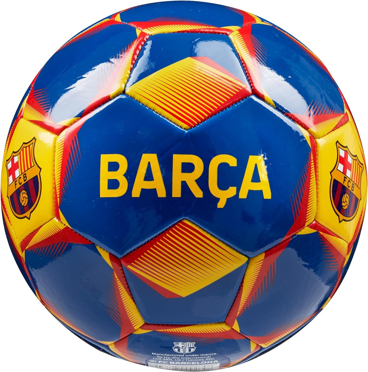 Football - Soccer Ball for Adults Teenagers Kids Training Football Size 3, 4 or 5 - Barcelona Merchandise