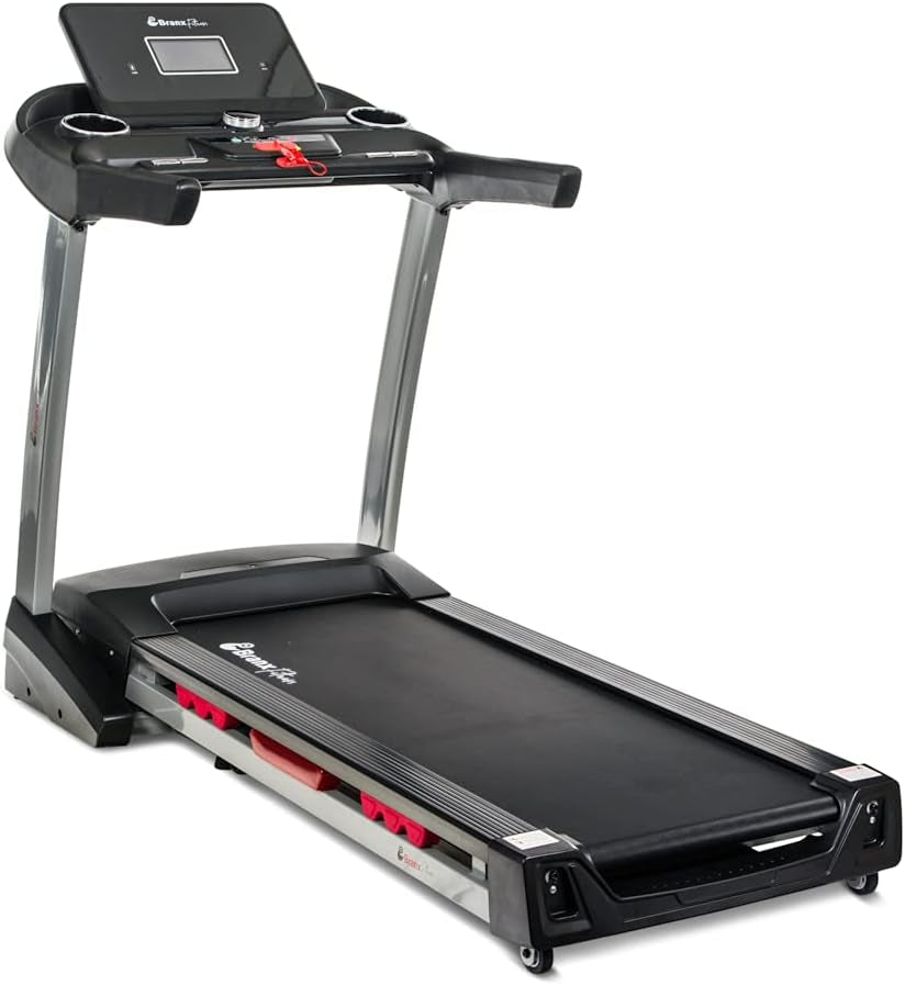 Foldable 'Pro Flex' Semi-Commercial Treadmill - AC Motor 3.75Chp & 7Hp Peak - 180Kg Max User Limit - 22 Level Auto Incline - NEW S600 Shock System