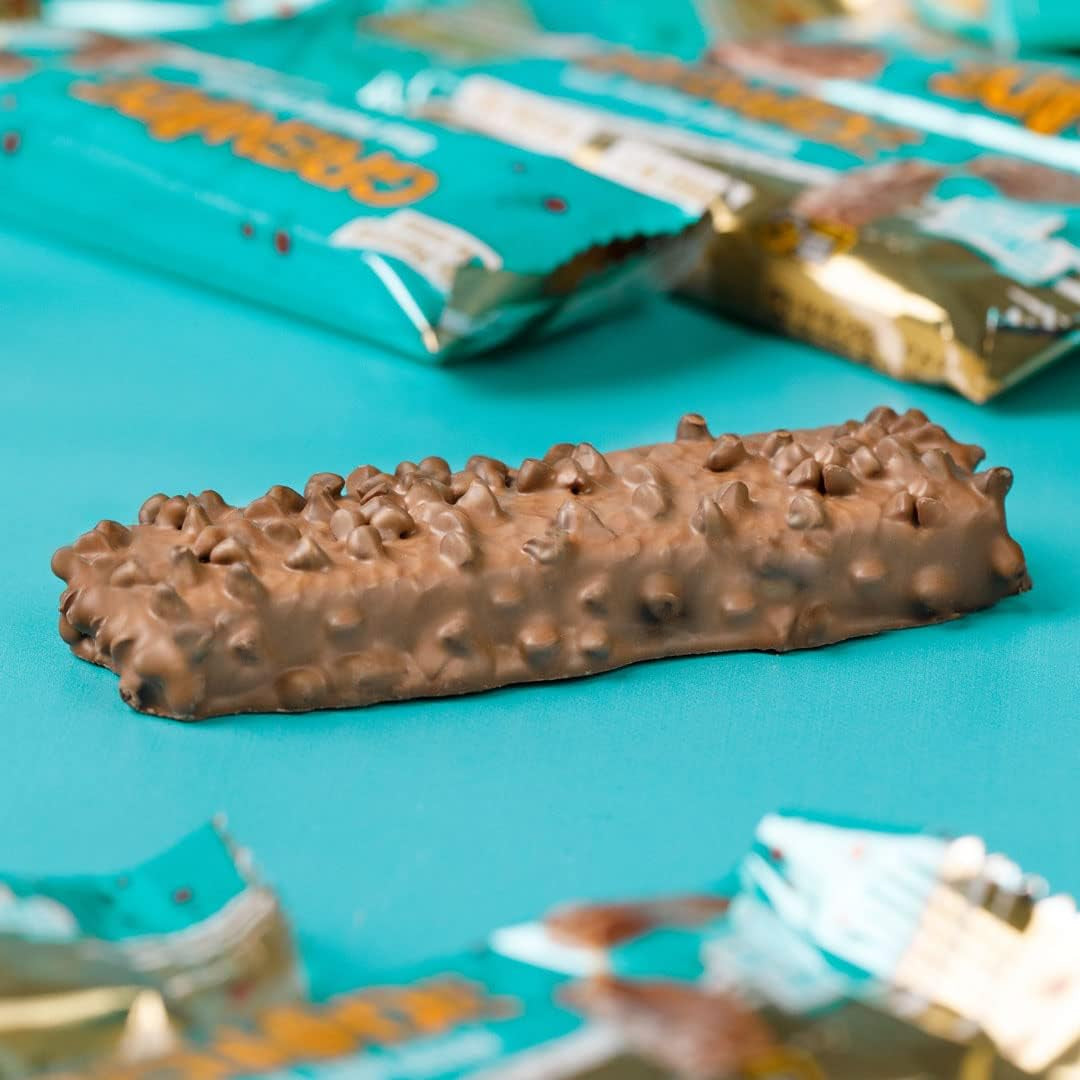 High Protein, Low Sugar Bar - Chocolate Chip Salted Caramel, 12 X 60 G