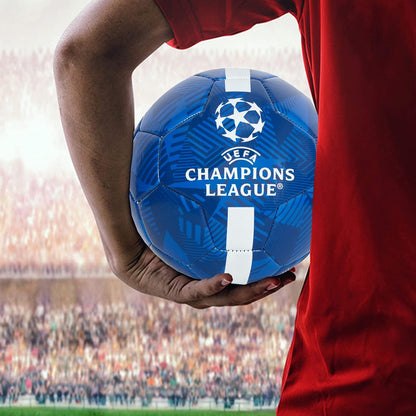 Official UEFA Champions League Size 5 Training Football Merch Merchandise Gift for Boys Men and Footie Mad Fans