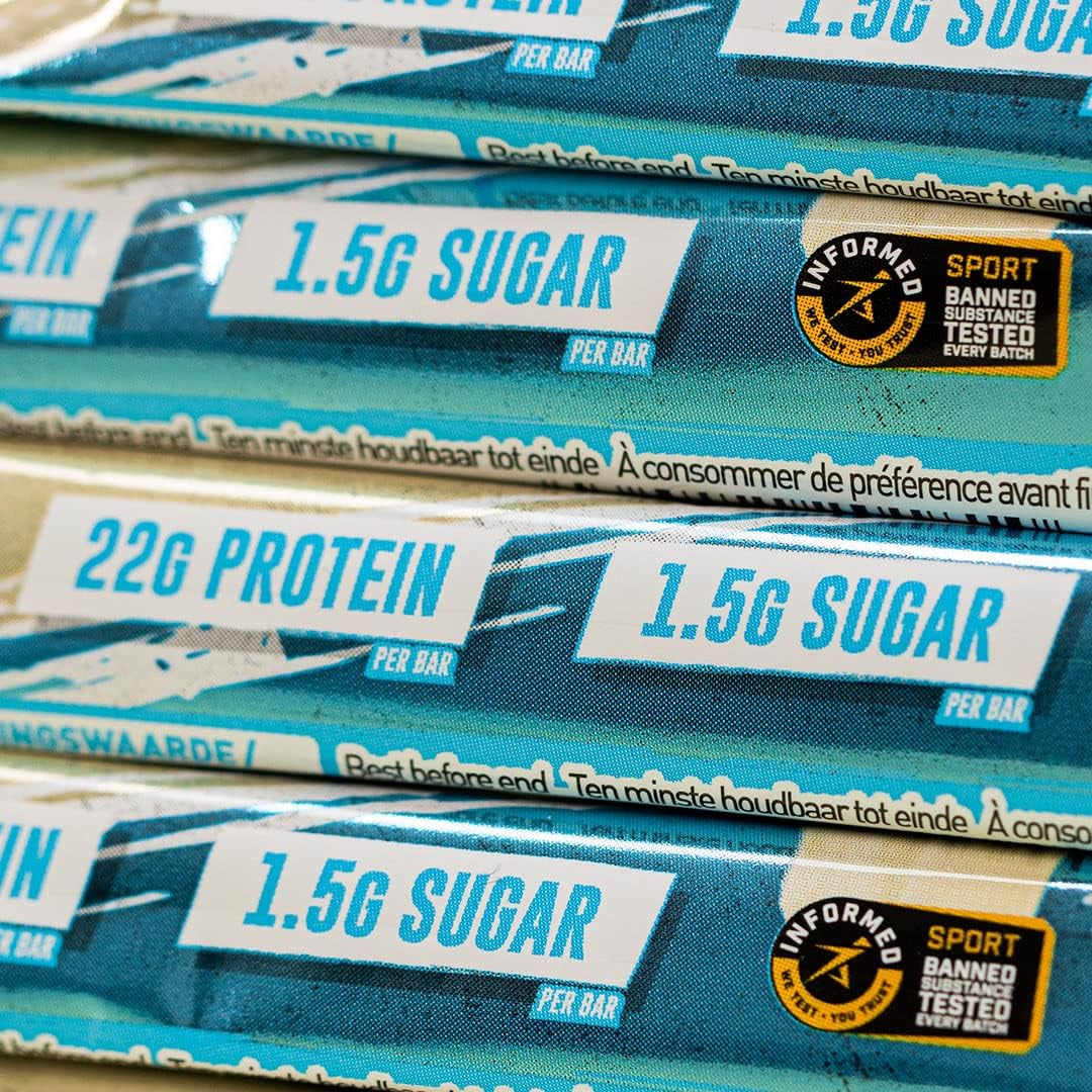 High Protein, Low Sugar Bar - White Chocolate Cookie, 12 X 60 G